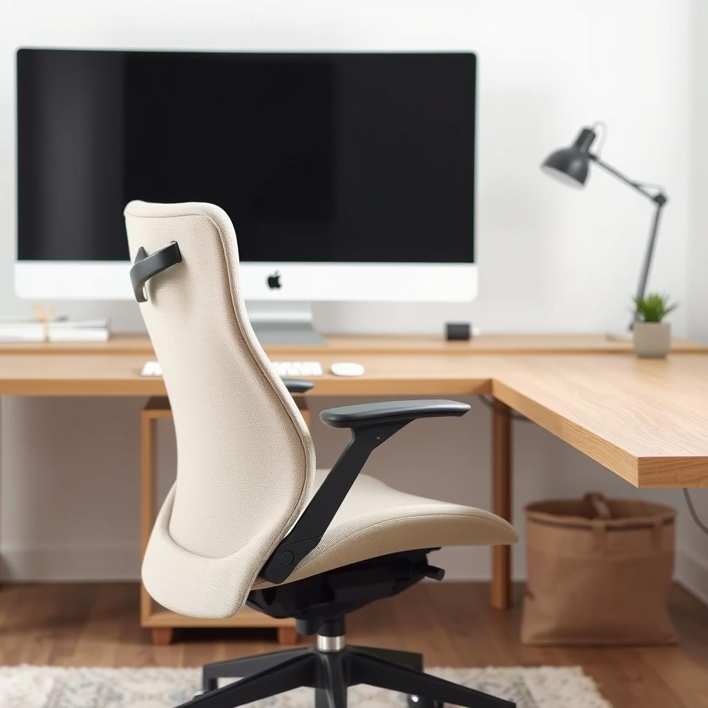 Ergonomic chair for zen home office comfort