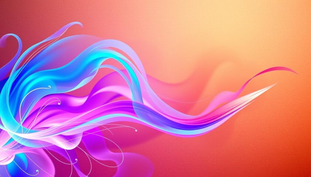 A vibrant abstract composition depicting the interplay between endorphins and creativity. In the foreground, swirling, neon-like shapes in shades of blue, purple, and pink evoke the rush of endorphins coursing through the body. These forms are juxtaposed with delicate, wispy lines and organic, brushstroke-like elements in warm hues, representing the spark of creative ideation. The middle ground features a hazy, dreamlike quality, with subtle gradients and blurred edges, suggesting the altered mental state associated with creative flow. The background is a rich, textured canvas in earthy tones, providing a grounding contrast to the dynamic, energetic foreground. Soft, diffused lighting casts a warm, inviting glow, capturing the exhilaration and sense of boundless possibility inherent in the connection between physical exercise and creative expression. A vibrant abstract composition depicting the interplay between endorphins and creativity. In the foreground, swirling, neon-like shapes in shades of blue, purple, and pink evoke the rush of endorphins coursing through the body. These forms are juxtaposed with delicate, wispy lines and organic, brushstroke-like elements in warm hues, representing the spark of creative ideation. The middle ground features a hazy, dreamlike quality, with subtle gradients and blurred edges, suggesting the altered mental state associated with creative flow. The background is a rich, textured canvas in earthy tones, providing a grounding contrast to the dynamic, energetic foreground. Soft, diffused lighting casts a warm, inviting glow, capturing the exhilaration and sense of boundless possibility inherent in the connection between physical exercise and creative expression.