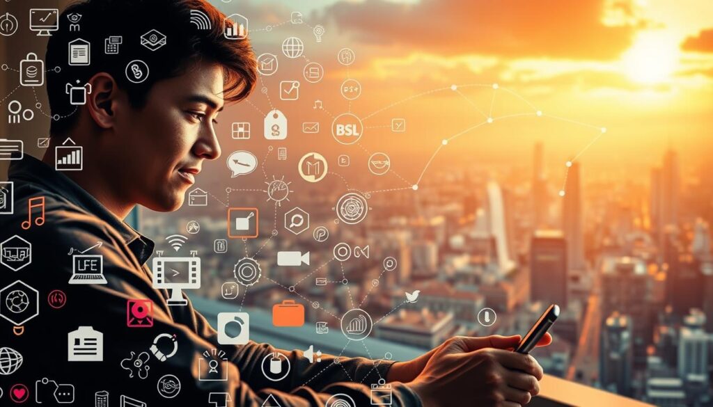 Skill development: a dynamic, multifaceted process. In the foreground, a person engages in hands-on learning, their face alight with determination. Surrounding them, a kaleidoscope of icons representing diverse skills - coding, design, language, and more. In the middle ground, a network of interconnected pathways symbolizing the interconnectedness of skills. The background reveals a vibrant, futuristic cityscape, hinting at the boundless opportunities that lie ahead. Warm, directional lighting illuminates the scene, evoking a sense of progress and growth. A wide-angle lens captures the holistic nature of skill development, emphasizing the endless possibilities for personal and professional transformation. Skill development: a dynamic, multifaceted process. In the foreground, a person engages in hands-on learning, their face alight with determination. Surrounding them, a kaleidoscope of icons representing diverse skills - coding, design, language, and more. In the middle ground, a network of interconnected pathways symbolizing the interconnectedness of skills. The background reveals a vibrant, futuristic cityscape, hinting at the boundless opportunities that lie ahead. Warm, directional lighting illuminates the scene, evoking a sense of progress and growth. A wide-angle lens captures the holistic nature of skill development, emphasizing the endless possibilities for personal and professional transformation.
